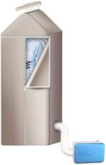 SUCIKORIO Secadora de Ropa Pequeña Portatil, 60L 10kg Eléctrica Secadora Tamaño