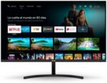 SPC Smart Monitor 24 – Android TV 24” Full HD, Altavoces Integrados, diseño
