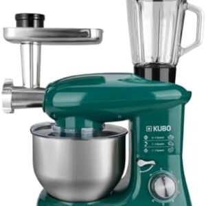 Kubo - Robot de Cocina - 7 Accesorios: Vaso de Licuadora, Picadora de Carne,