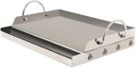 BBQ-Toro Plancha Rectangular en Acero Inoxidable para Parrilla | 64 x 40,5 cm |