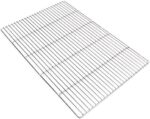 WilTec Parrilla Barbacoa 60x40 cm Rectangular Plancha asadero Acero Inoxidable