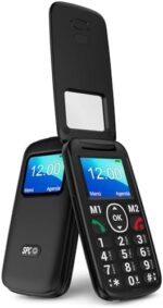 SPC Titan View – Teléfono móvil de Tapa para Mayores con Teclas Grandes, botón