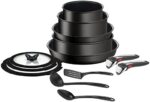 Tefal Ingenio Unlimited On - Dos Sartenes Antiadherentes 24,28 cm, Dos Cazos