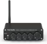 Fosi Audio BT30D Bluetooth 5.0 Amplificador Receptor de Audio Estéreo 2.1 Canal