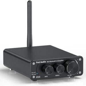Fosi Audio BT10A Bluetooth 5.0 Amplificador de Audio Estéreo 2 Canales Clase D