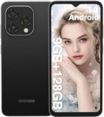 DOOGEE N55 Teléfono Móvil Libre Android 14, Smartphone con 9GB + 128 GB, 6.56"