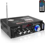 Etlephe Amplificador Audio, Amplificador HiFi, 600W Amplificador Estéreo