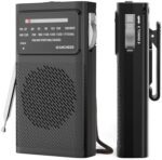 SEANCHEER Radio Portatil Pequeña FM/Am, Transistores Radio con Excelente Señal,