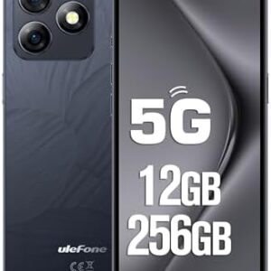 Ulefone Note 18 Ultra Teléfono Movil 5G, 12GB+256GB/SD-2TB Smartphone, 6,78