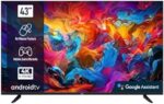 Q.2 4319 | Televisor 108 cm (43 Pulgadas) | 4K UHD 3840x2160 | Android TV | HDR