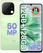 UMIDIGI G9C Android 14 NFC Teléfono Móvil(2024),12(6+6)+128GB,50MP+8MP,Bluetooth