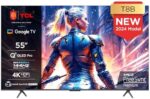 TCL 55T8B Gaming TV Onkyo QLED Pro de 55" y 144 Hz, 4K Ultra HD, HDR Pro, Smart