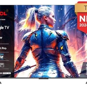 TCL 55T8B Gaming TV Onkyo QLED Pro de 55" y 144 Hz, 4K Ultra HD, HDR Pro, Smart