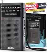 Radio Portatil Pequeña Mini Analogica con Pilas FM Am con Excelente Señal -
