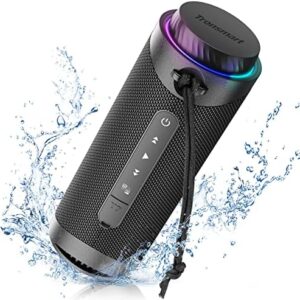 Tronsmart T7 Altavoz Portátil Bluetooth 5.3, Luces Led y Protección Agua IPX7,